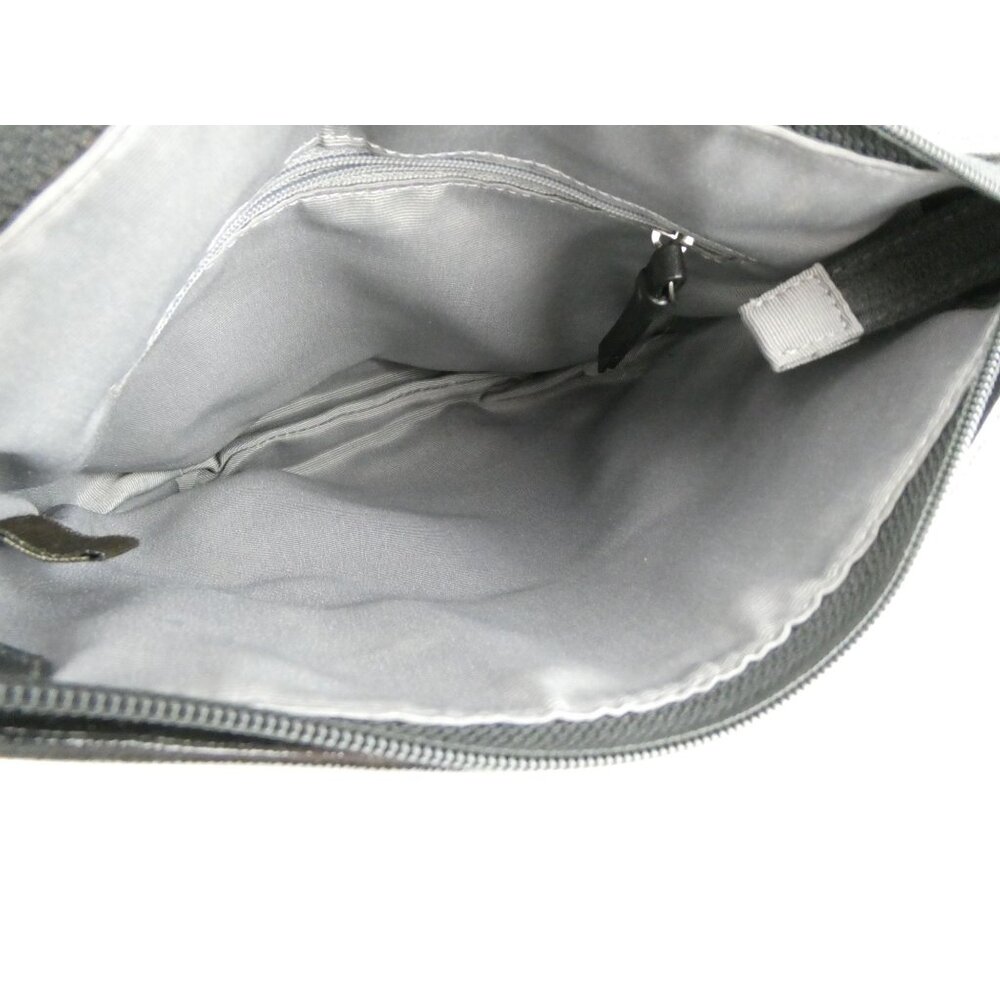 Coach Black Signature Fabric Crossbody Bag - Picture 9 of 13